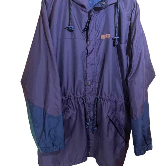 Coleman Deep Purple Hiking/Rain Coat and‎ Pants Set Women’s Size Large - Picture 1 of 16